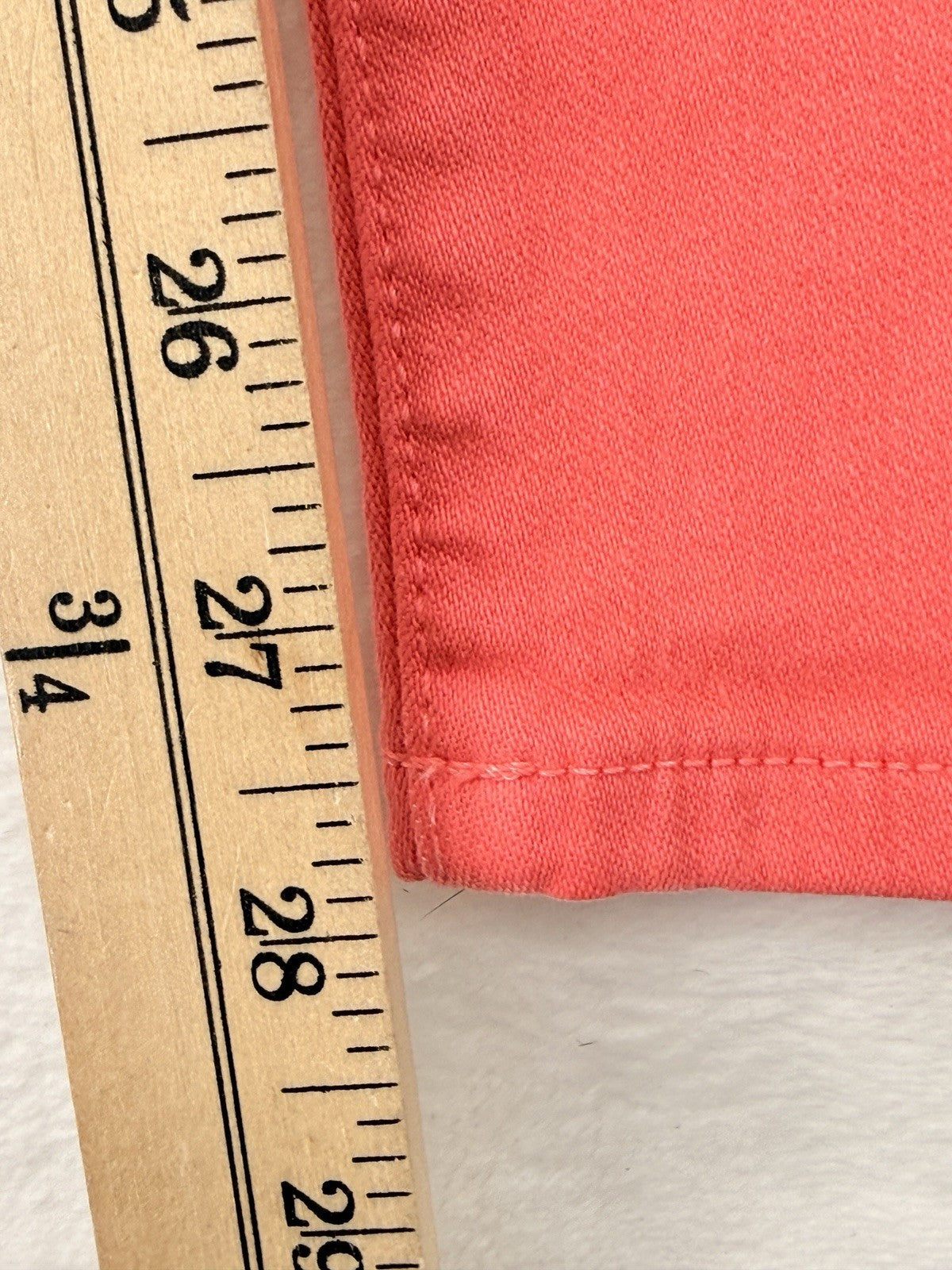 J Crew High Rise Toothpick Jeans 25 Coral Pink 10” Womens Denim New NWT