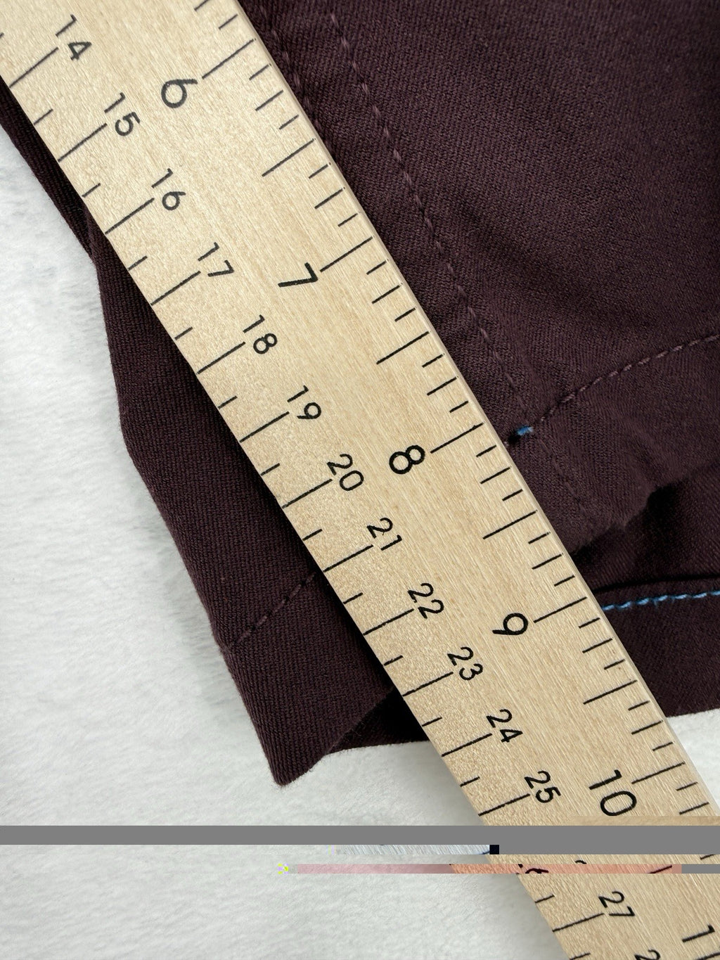 Mugsy Shorts 34 Ports 9” Maroon Chino Mens