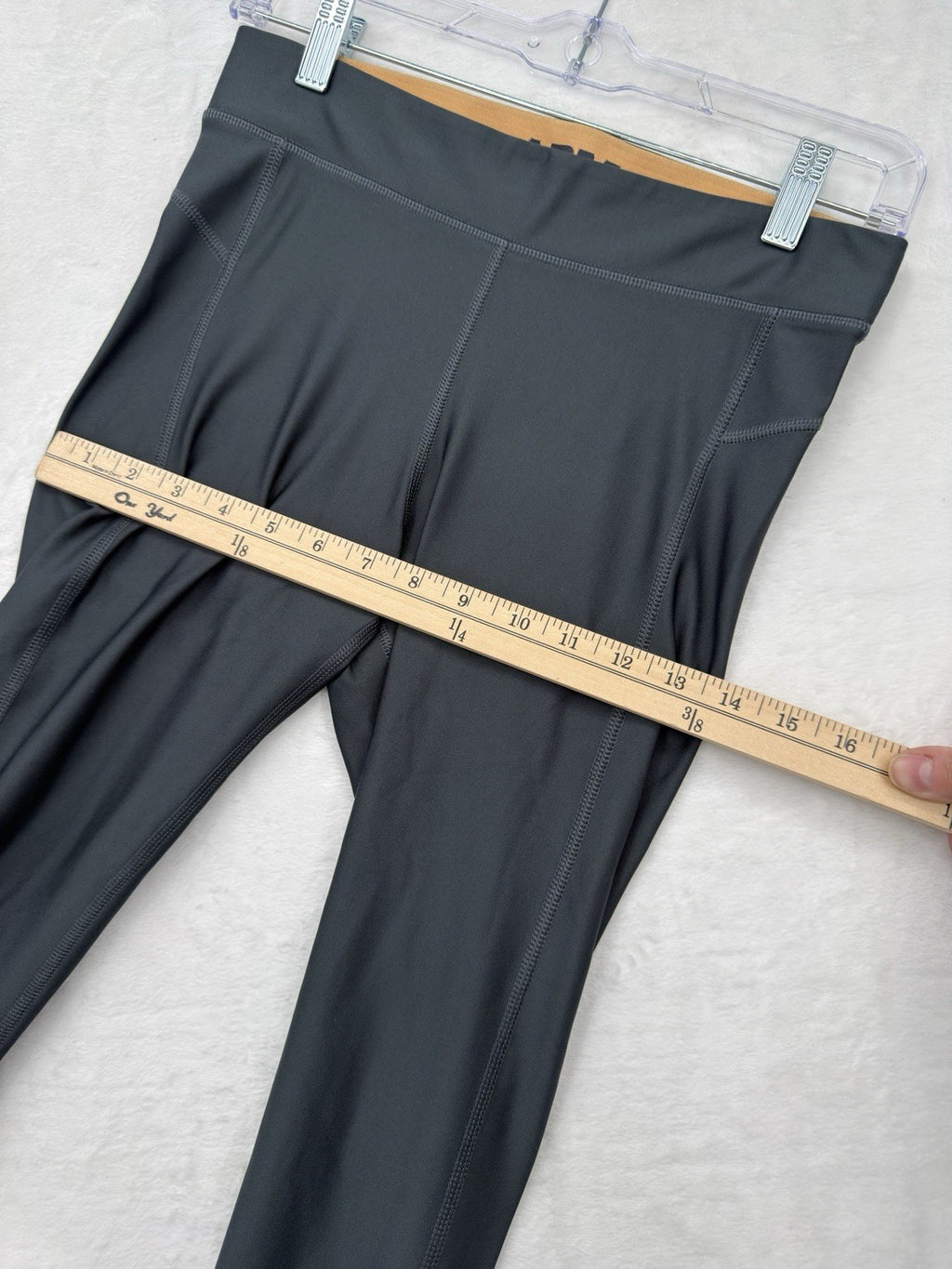 Under Armour Compression Leggings Medium Gray Heat Gear