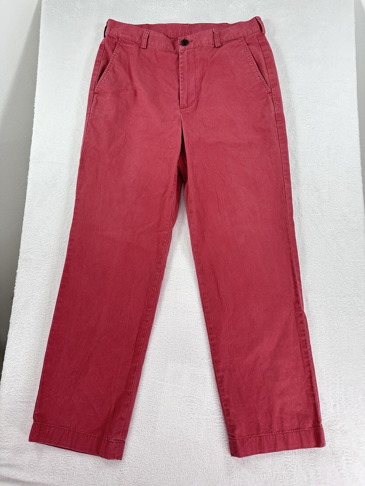 Brooks Brothers 346 Pants 30x29 Pink Cotton Chinos Men’s