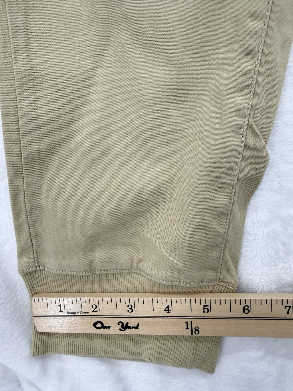 Laguna Joggers Pants Medium Mens Tan Beige Pull On Stretch Twill New NWT