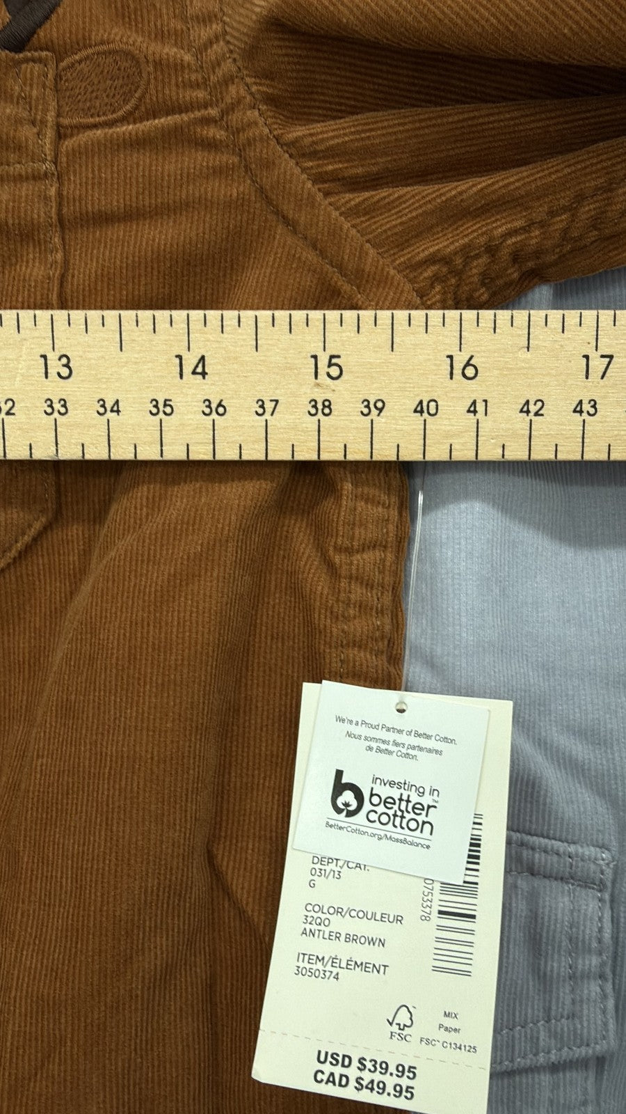 Gymboree Boys 8 Corduroy Reindeer Shirt Gray Cargo Jogger Pants Christmas New
