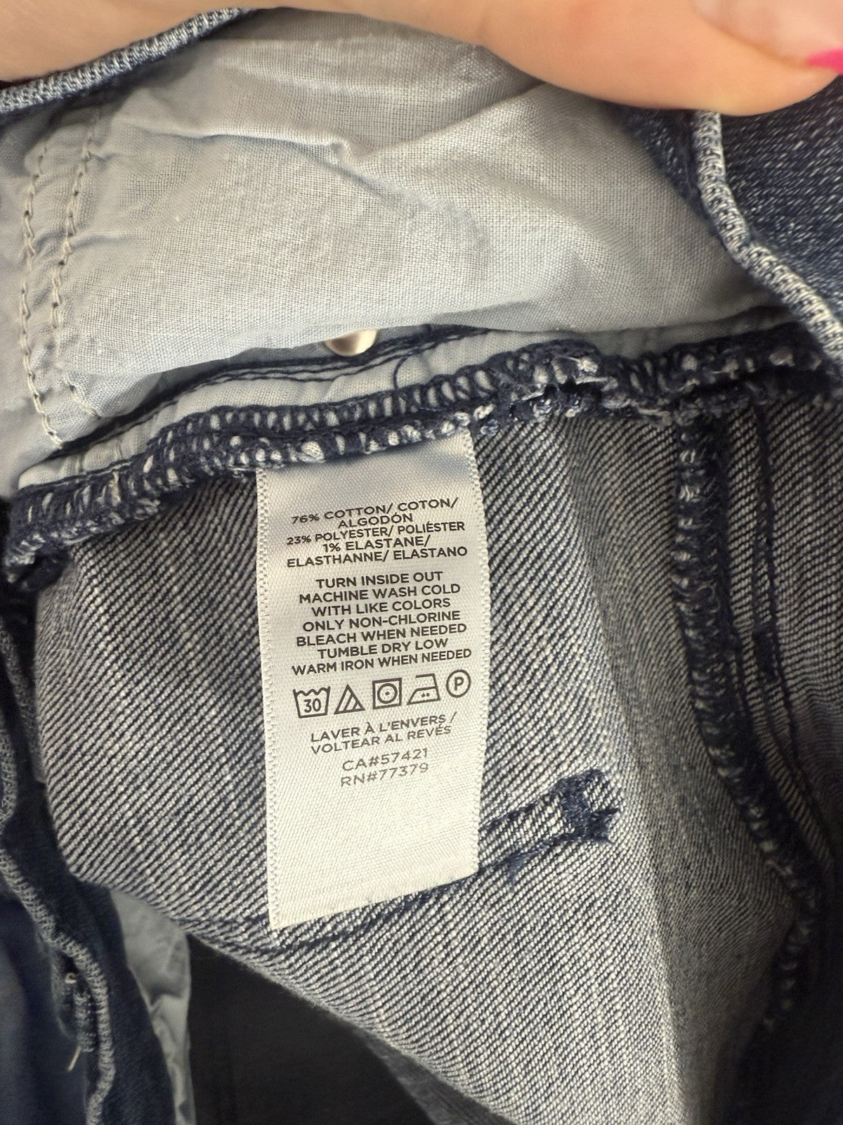 Ann Taylor Jeans 12 Blue Womens