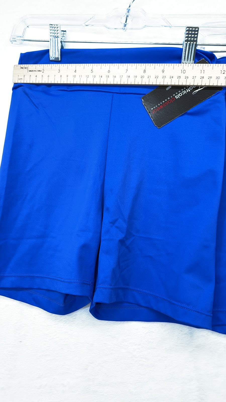 Theatricals Dance Shorts Medium Womens 2 Pairs Lot Royal Blue Dancewear New NWT