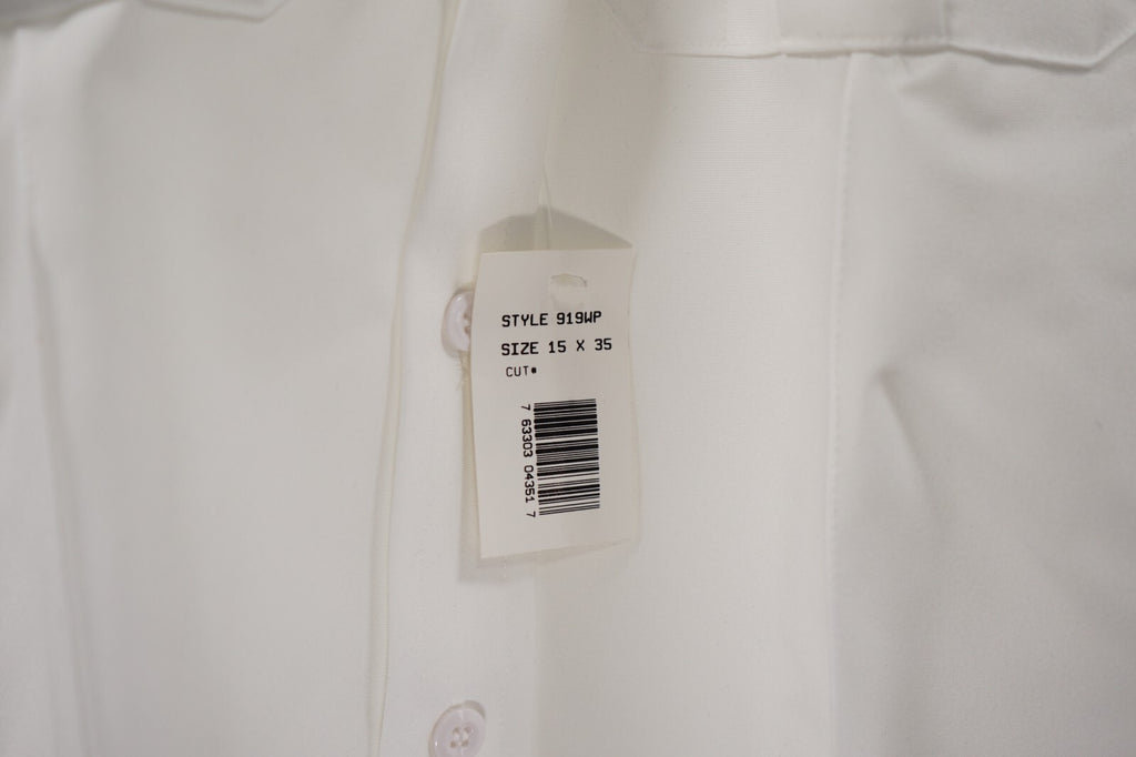 Horace Small 919 Sentry Plus Long Sleeve White 15 - 35 Mens Uniform Shirt NEW