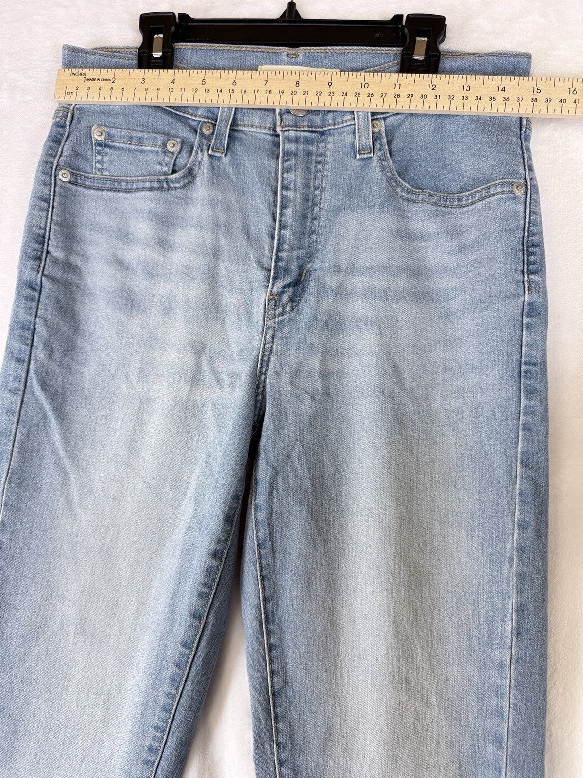 Levis 724 High Rise Slim Straight 29 Womens Light Blue 29x30 Levi’s New NWT