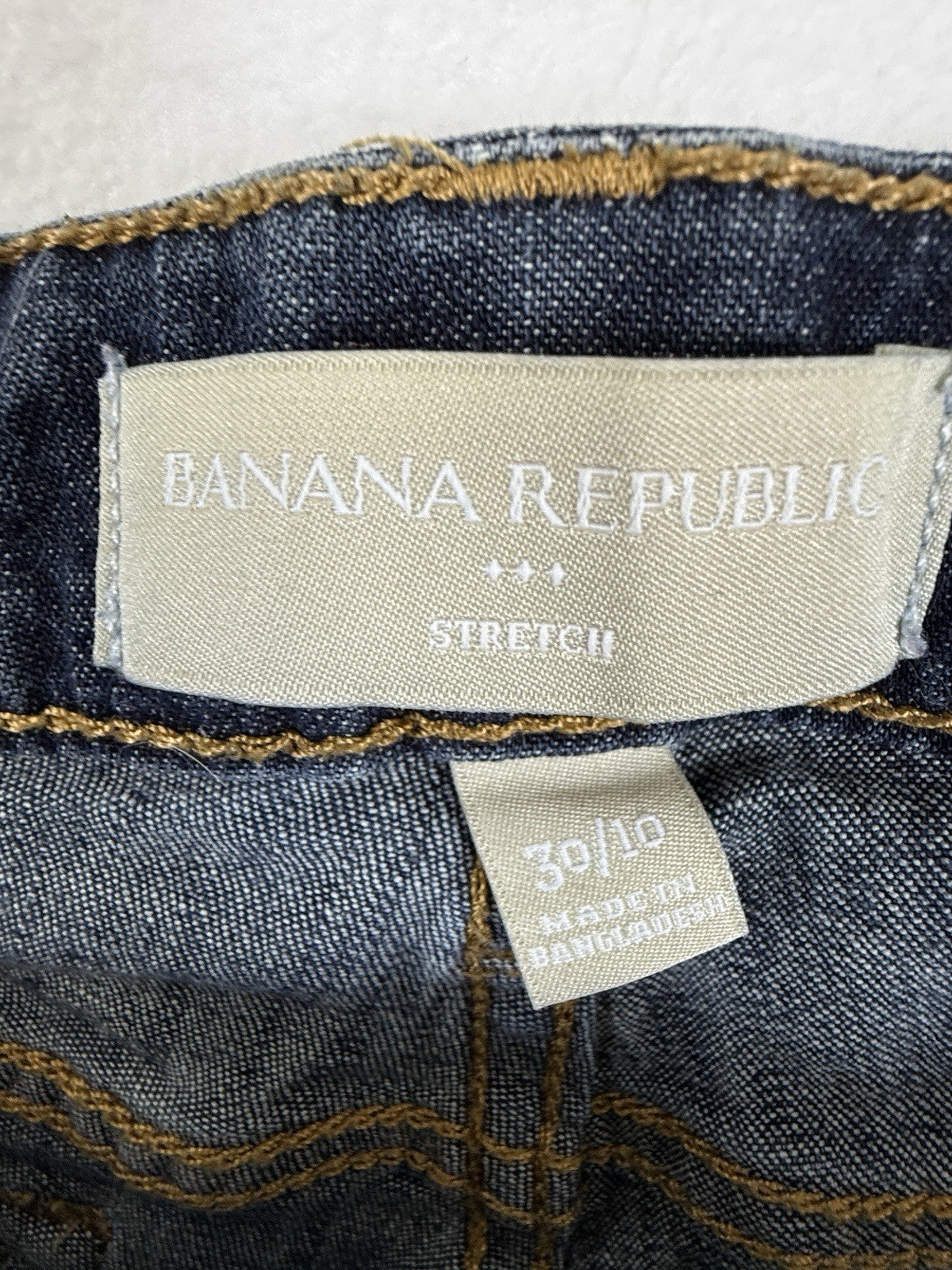 Banana Republic Denim Shorts 10 30 Womens Bermuda Jean Stretch