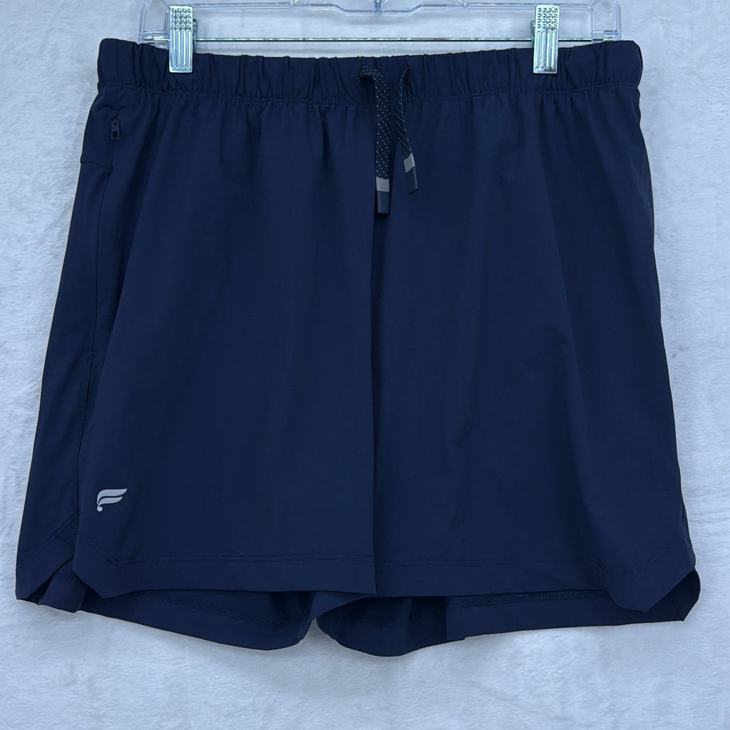 Fabletics The One Short Large Mens Deep Navy Blue Unlined Shorts