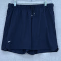 Fabletics The One Short Large Mens Deep Navy Blue Unlined Shorts