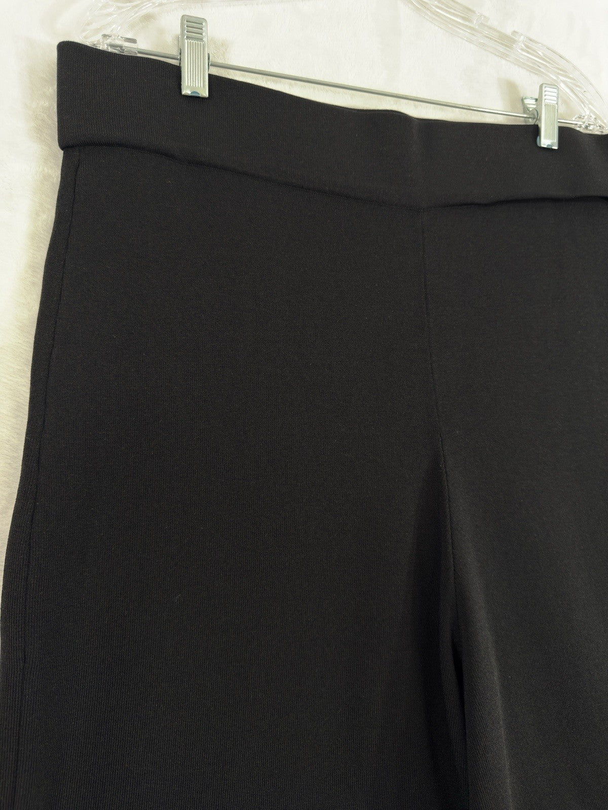 Banana Blue Label Pants XL Black Wide Leg Australian Designer Knit Womens $329