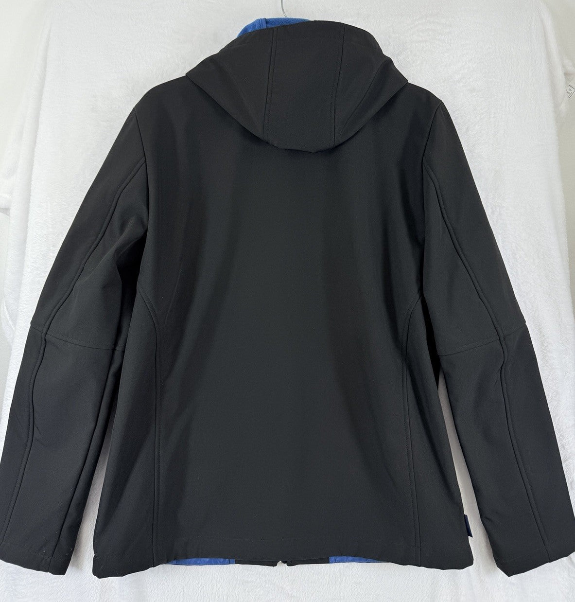 BMW Motorrad Jacket Men 48 Medium Softshell Black Hooded Motorcycle