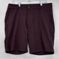 Mugsy Shorts 35 Ports 9” Maroon Chino Mens