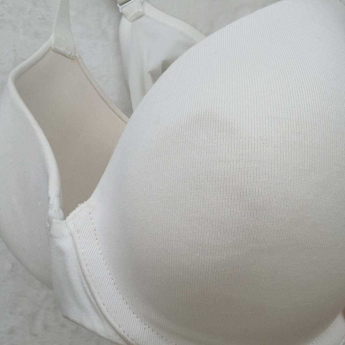 Cacique Bra 40C Lightly Lined T Shirt Womens White Lane Bryant