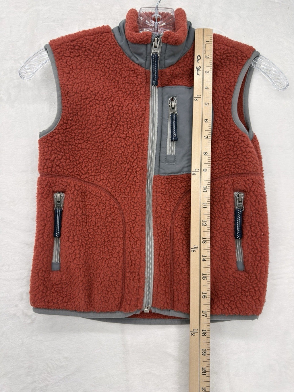 Hanna Andersson Sherpa Vest 100 Boys