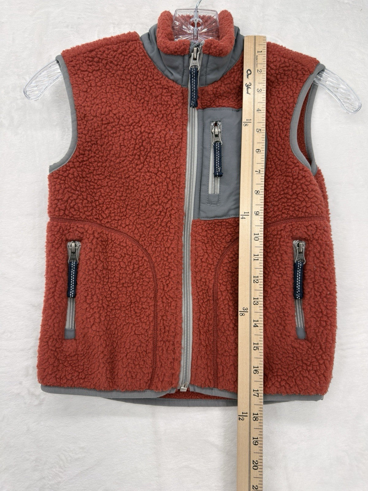 Hanna Andersson Sherpa Vest 100 Boys