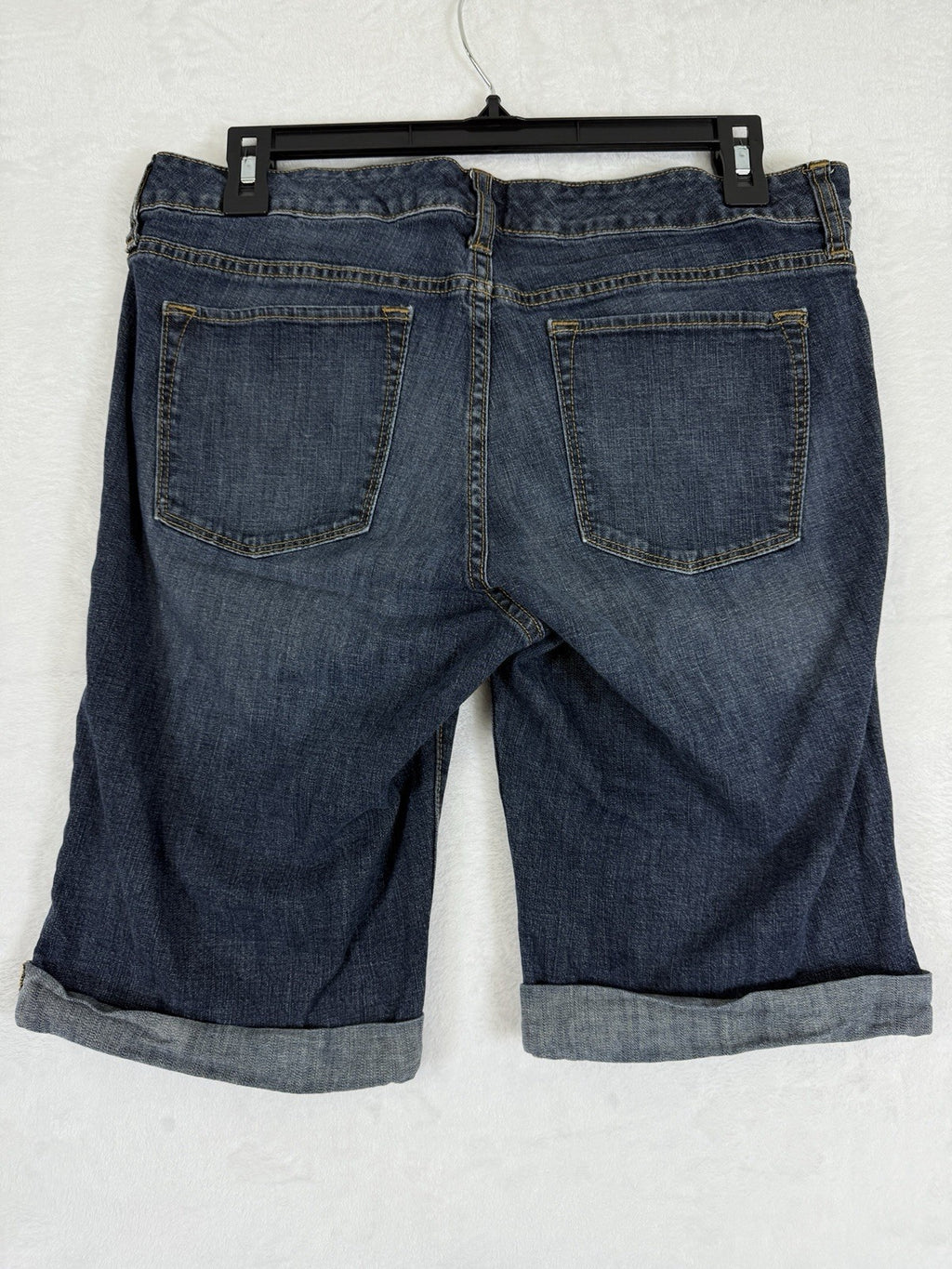 Banana Republic Denim Shorts 10 30 Womens Bermuda Jean Stretch