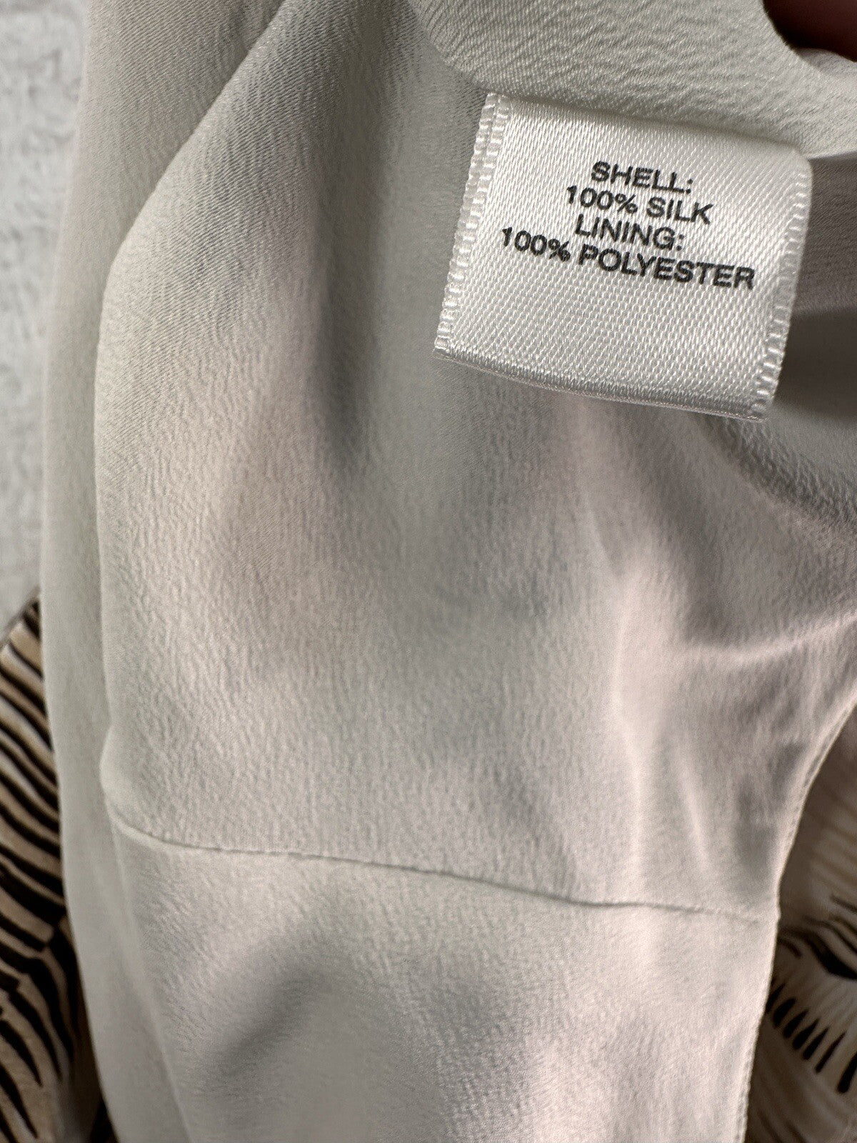 Ann Taylor Silk Skirt Size 4 Lined Tropical Print Knee Length A Line