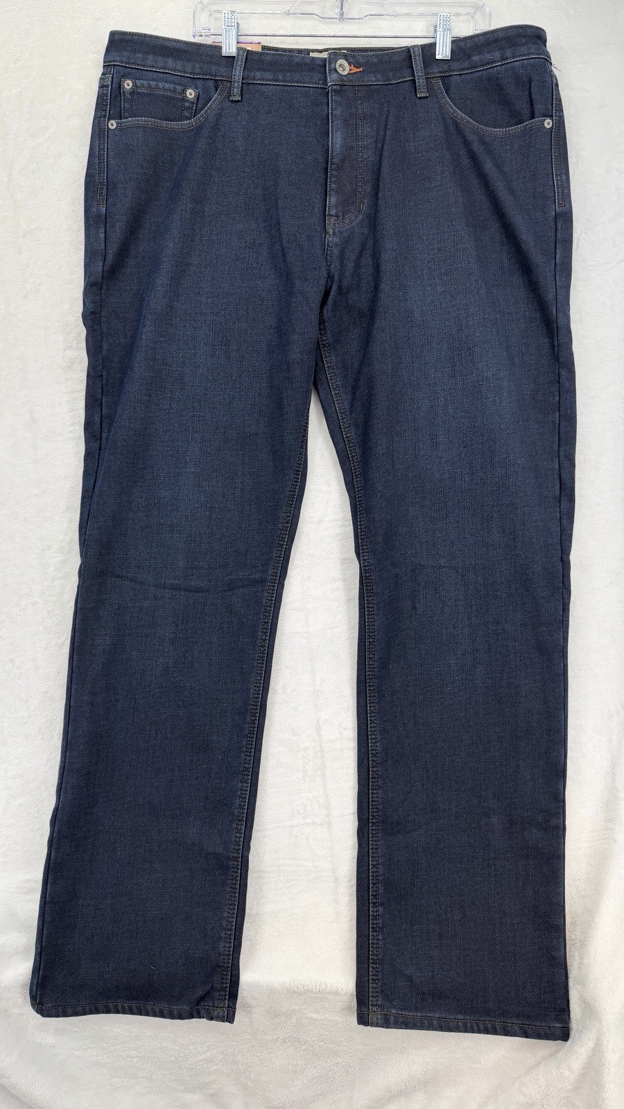 Weatherproof Vintage Fleece Lined Jeans 40x34 Men’s Dark Blue Straight Leg New