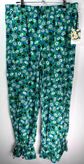 DVF Target Large Utility Jazz Dot Green Cargo Pants Diane Von Furstenberg NEW