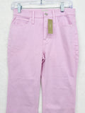 J Crew Billie 9” Demi Boot Crop Jeans 25 Lavender Pink Denim Womens New NWT