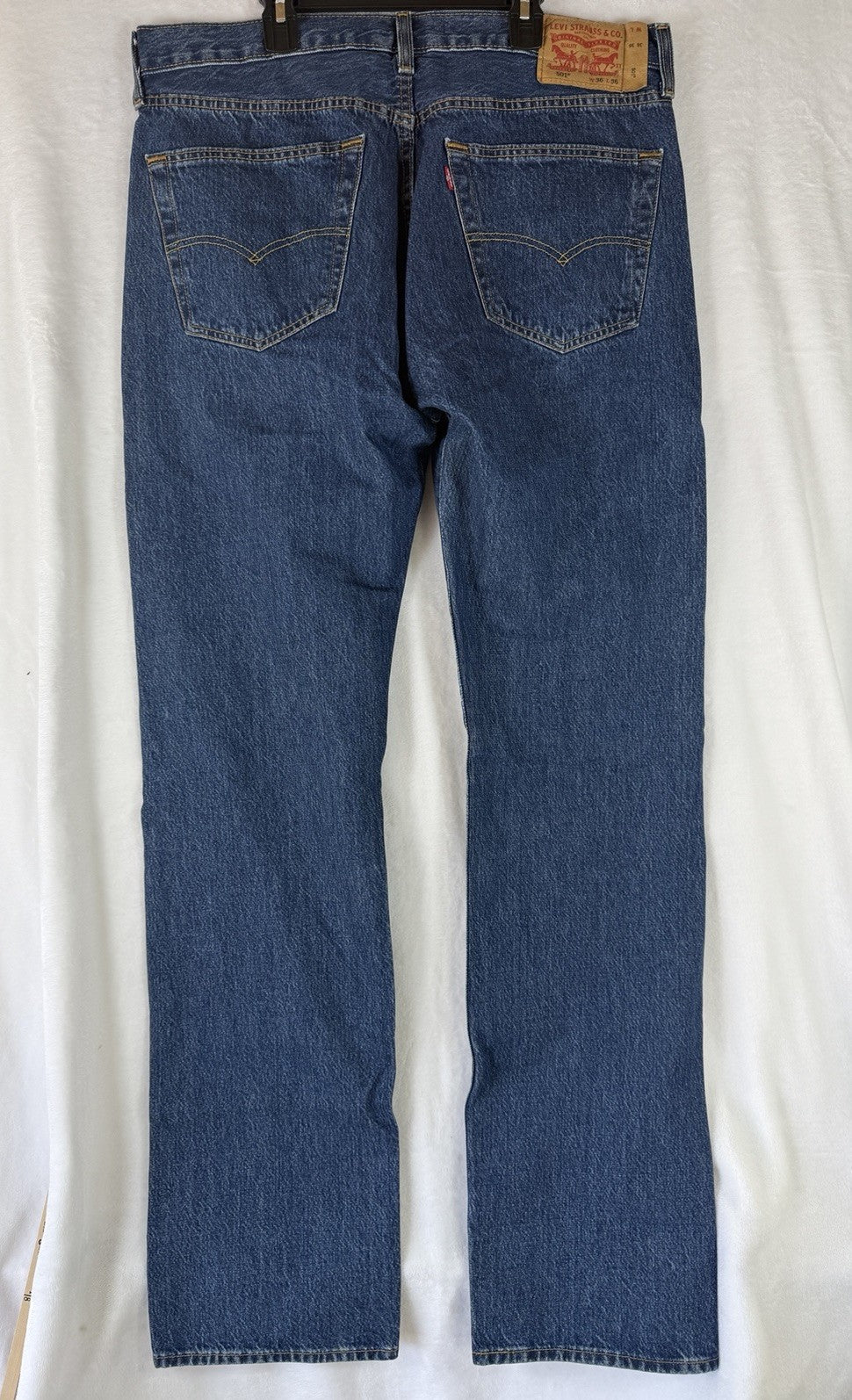 Levis 501 Jeans 36x36 Mens Blue Button Fly Levi’s