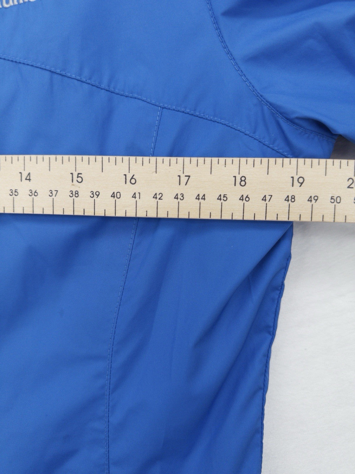 Columbia Jacket Women Medium Blue Windbreaker Hooded Full Zip Lightweight
