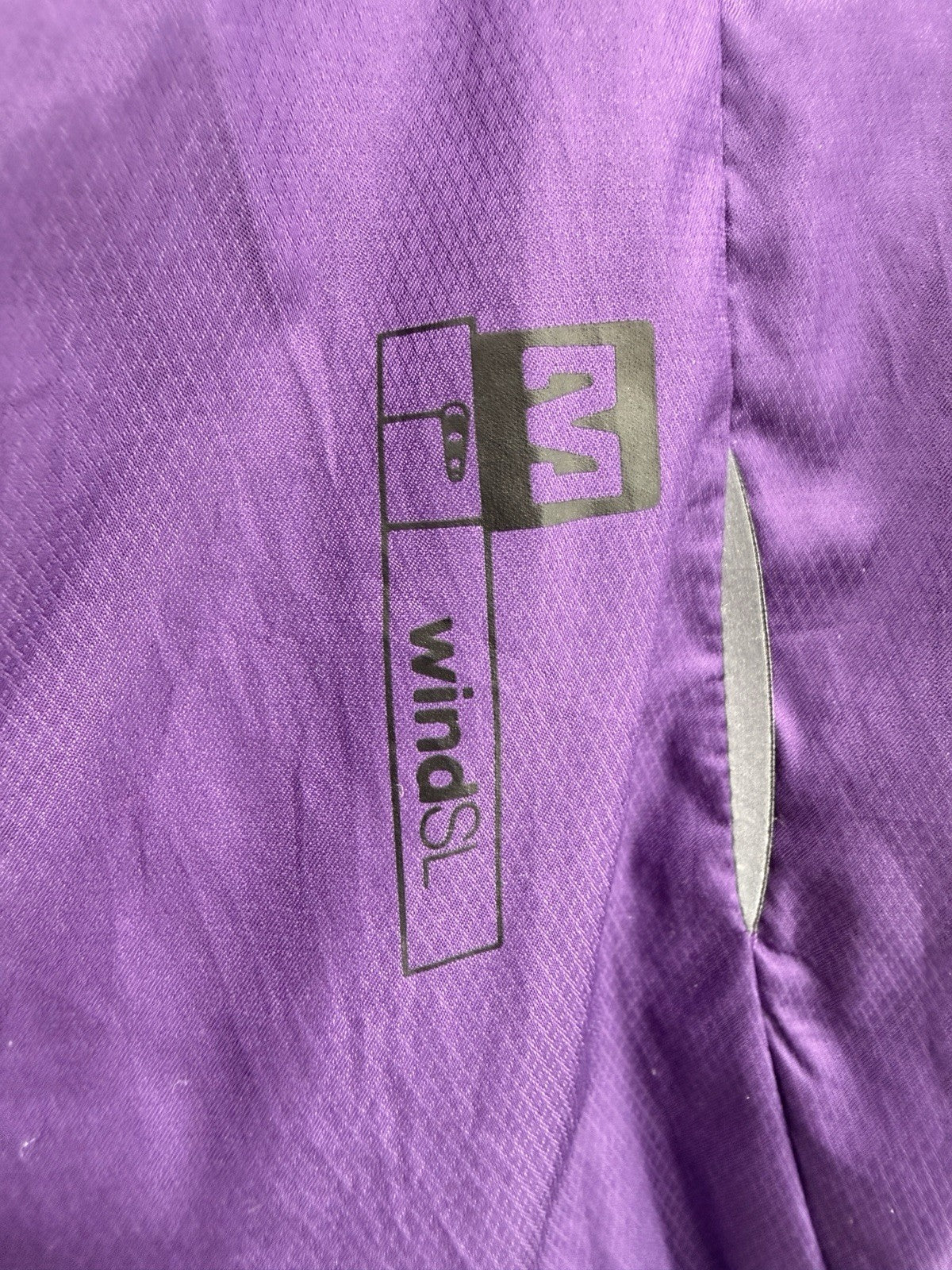 Mavic Jacket XL Womens Cloud Wind SL Shell Cycling Purple Lightweight