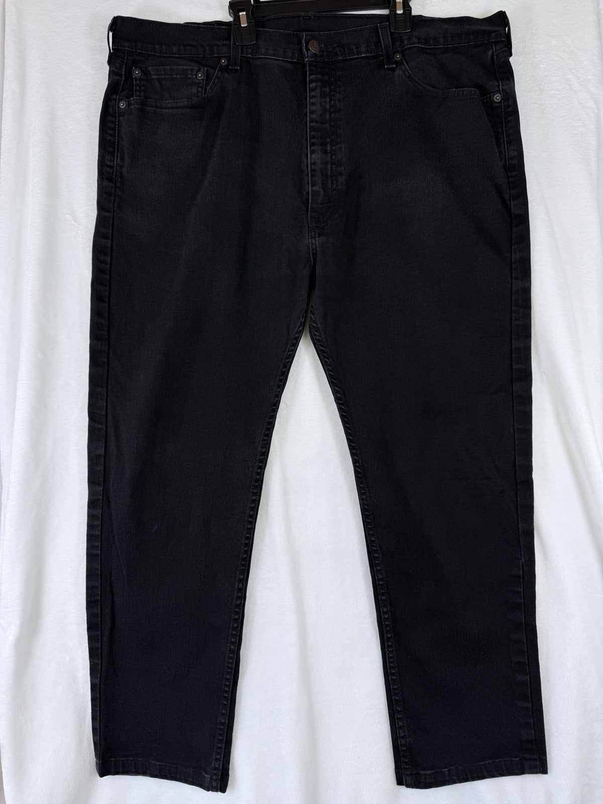 Levis 505 42x32 Mens Jeans Black Levi ‘s Regular Fit