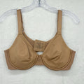 Vanity Fair Bra 36C Underwire Back Smoothing Beige Backs 76080 Womens *Flaw