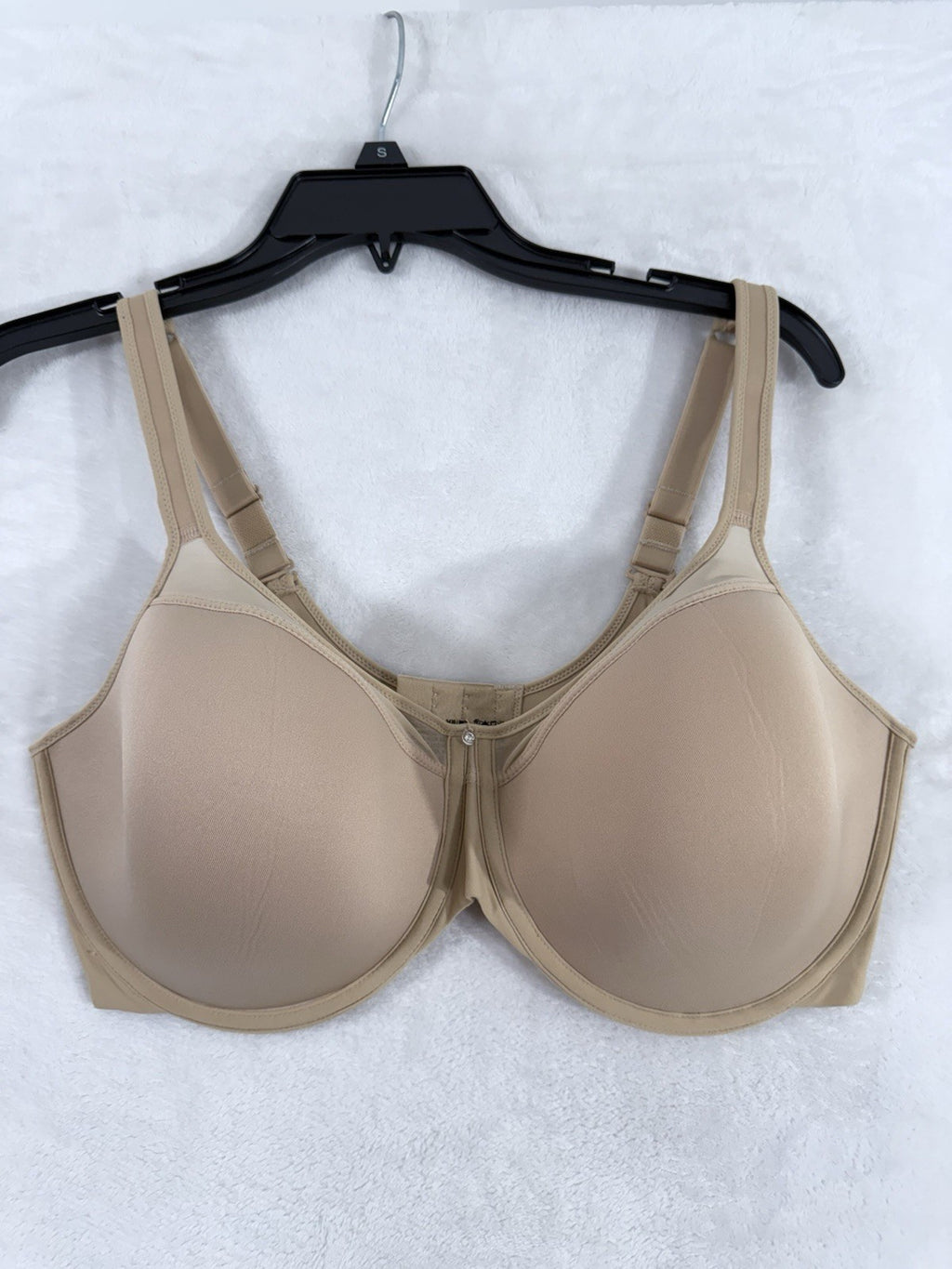 Bali Bra 40DD 3439 Beige Ultra Light Underwire Bra One Smooth U Smoothing