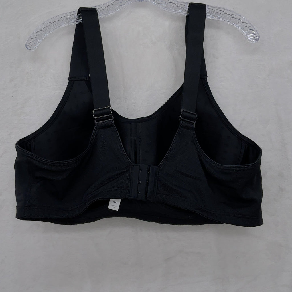 LIVI Max Support Underwire Sports Bra 42D Full Coverage Lane Bryant Womens