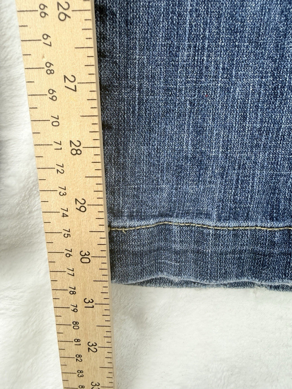 Vintage Gap Long And Lean Jeans 8 Womens Blue Bootcut Stretch