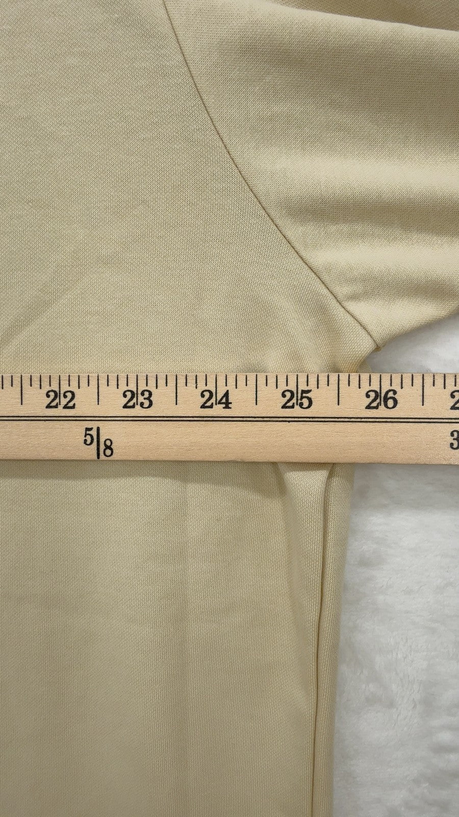 Uniqlo U AIRism Cotton Crew Neck Oversized T-Shirt 2XL Mens Beige  New NWT