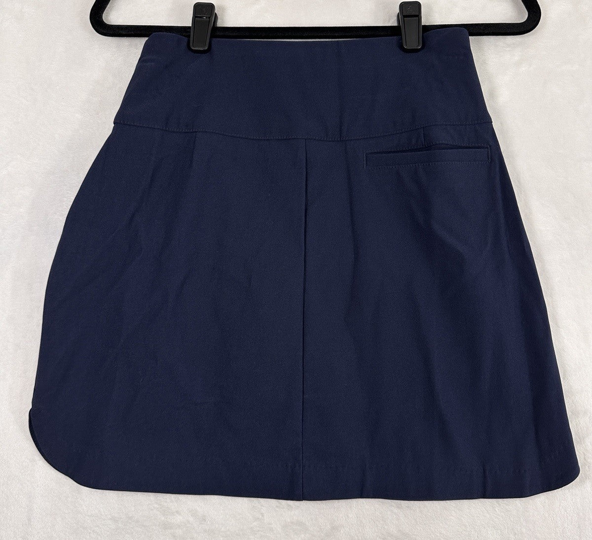Walter Hagen Golf Skort XS Navy Blue Pockets Tummy Control Lady Womens NWT