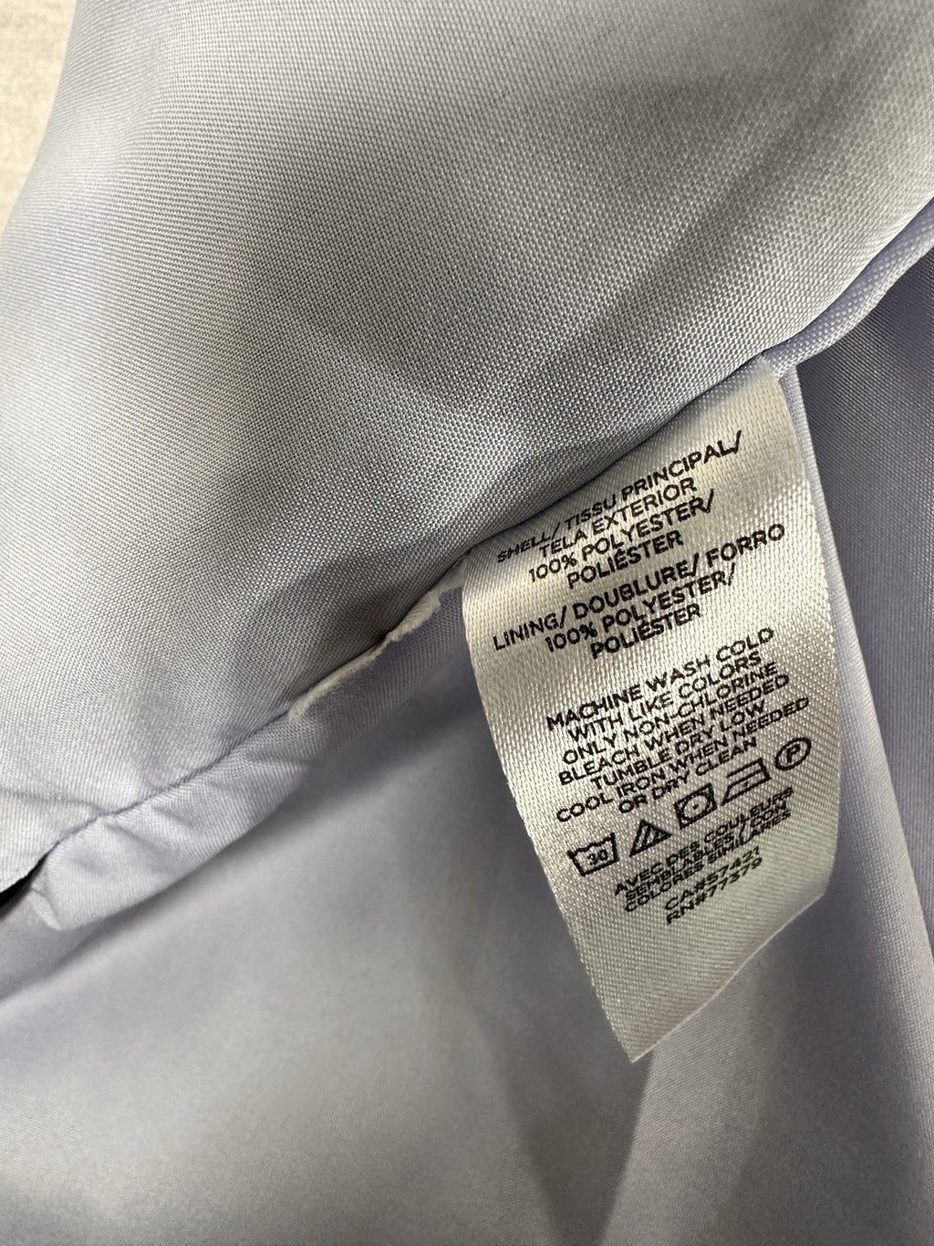 Ann Taylor Faux Wrap Skirt Size 6 Lavender Purple Floral Print Lightweight Women