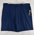 Walter Hagen Golf Shorts Mens 52 Navy Blue Flat Front 10” Men’s NWT Big Tall