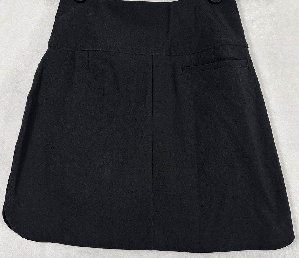 Lady Hagen Golf Skort XS Black Pockets Tummy Control Slimming Womens Tennis NEW
